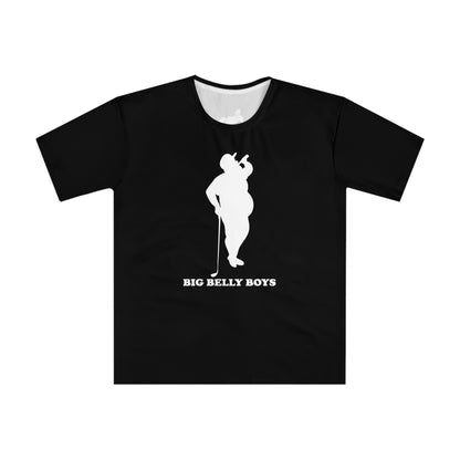 Big Belly Boys Golf Men's Loose Tee - Black