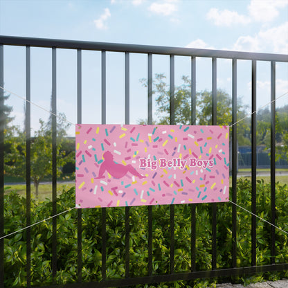 Doughnut Sprinkles Matte Banner