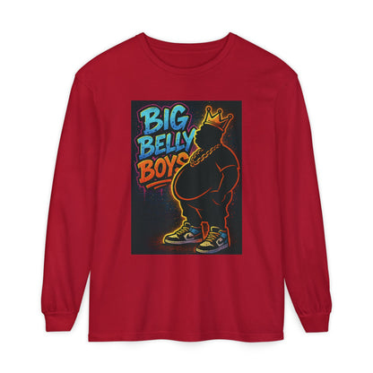 Big Belly Boys Crown Long Sleeve Tee