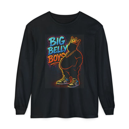 Big Belly Boys Crown Long Sleeve Tee