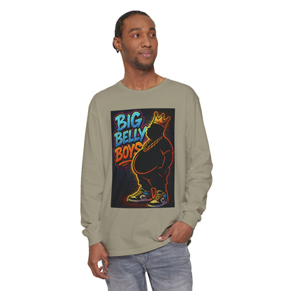 Big Belly Boys Crown Long Sleeve Tee