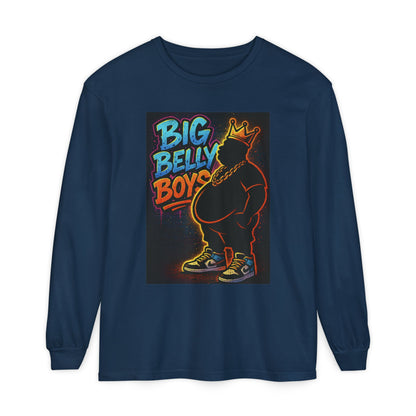 Big Belly Boys Crown Long Sleeve Tee