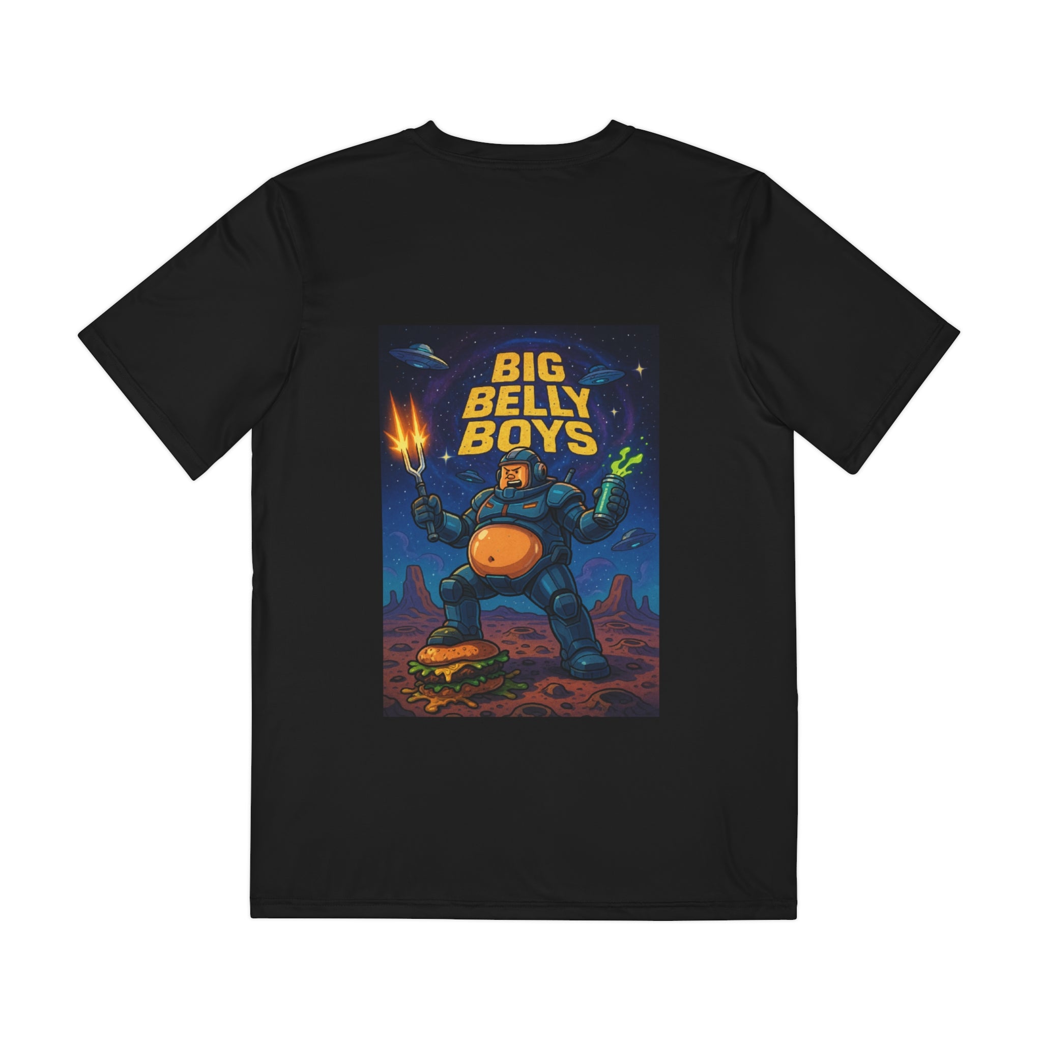 “Galactic Grillmaster” Active Tee