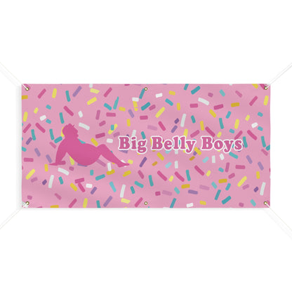 Doughnut Sprinkles Matte Banner
