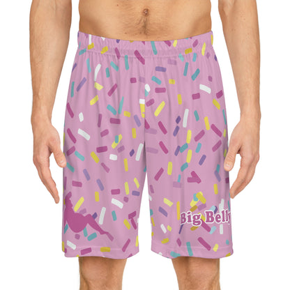 Doughnut Sprinkles Basketball Shorts