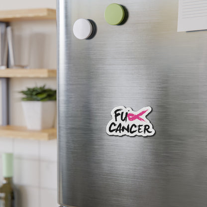 FCK CANCER Die-Cut Magnet