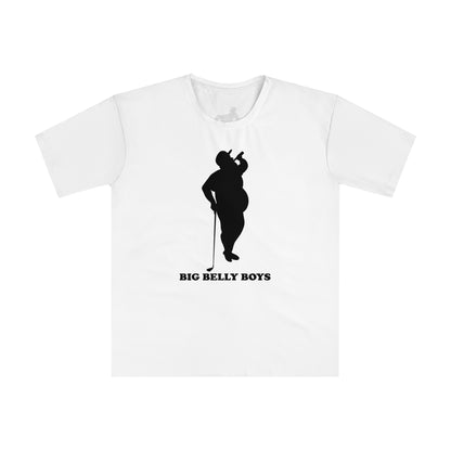 Big Belly Boys Golf Men's Loose Tee - White