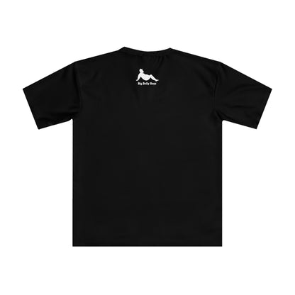 Big Belly Boys Bigger In Texas Men's Loose Tee - Black