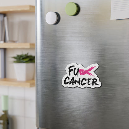 FCK CANCER Die-Cut Magnet