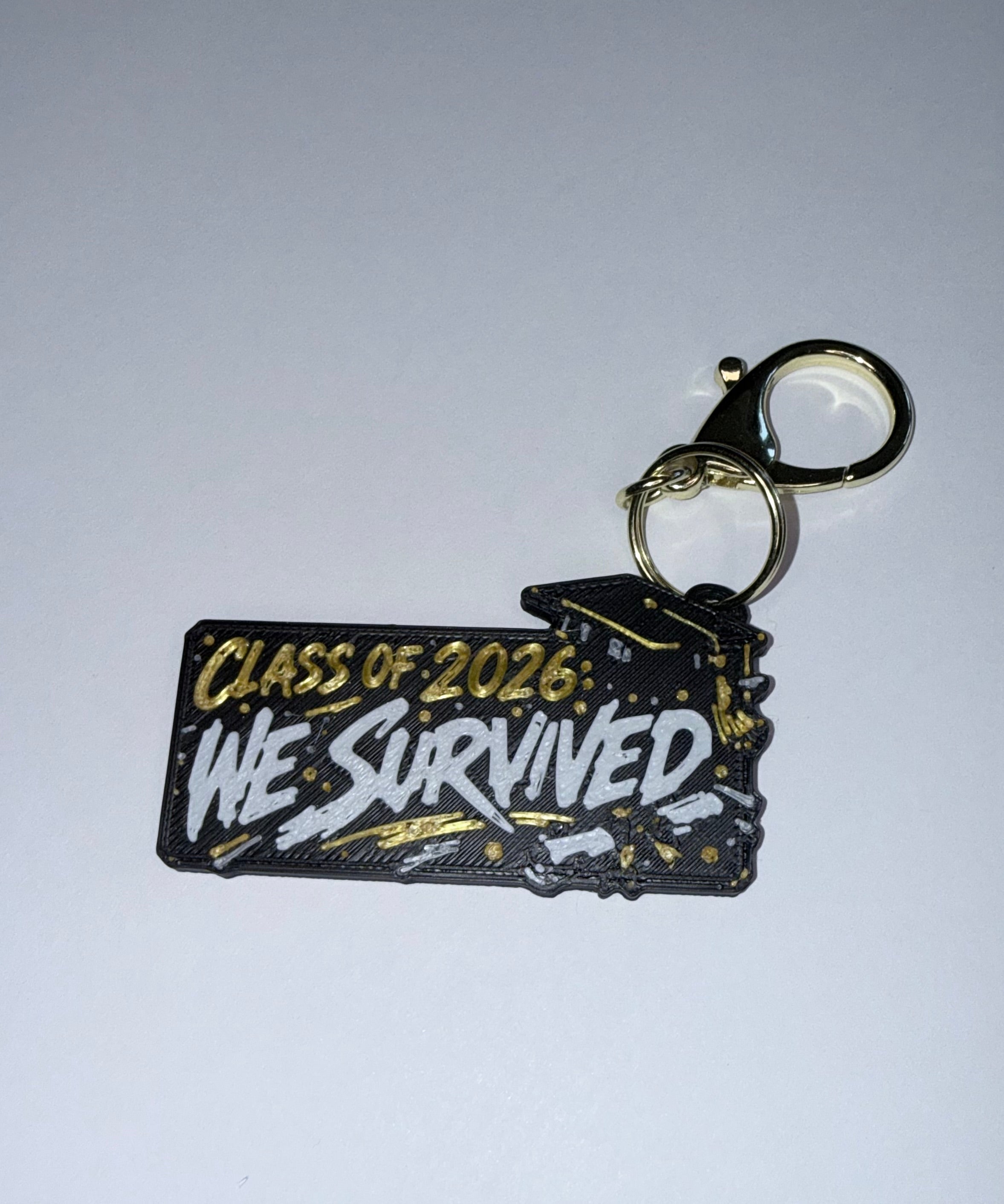 We Survived 2026 Graduation NFC Keychain | Custom Grad Gift