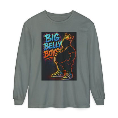 Big Belly Boys Crown Long Sleeve Tee