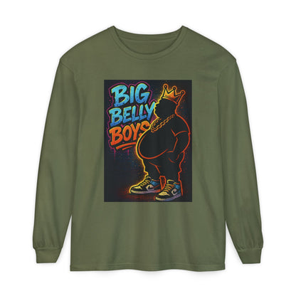 Big Belly Boys Crown Long Sleeve Tee