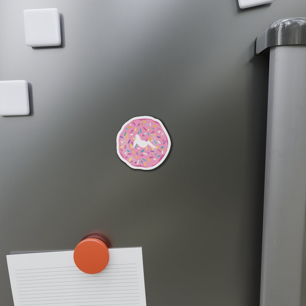 Doughnut Sprinkles Die-Cut Magnet