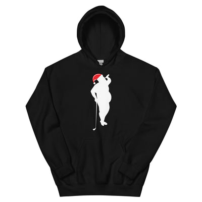 Golf Santa- Shit happens when you party naked- Hoodie